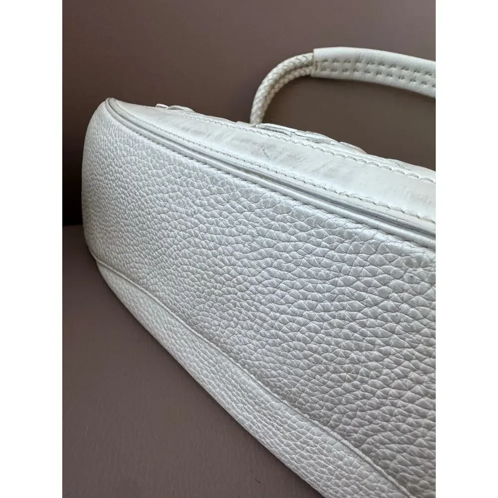 Brighton Purse Bag Masterpiece Magnolia La Sagrada 3D Floral Applique Ivory